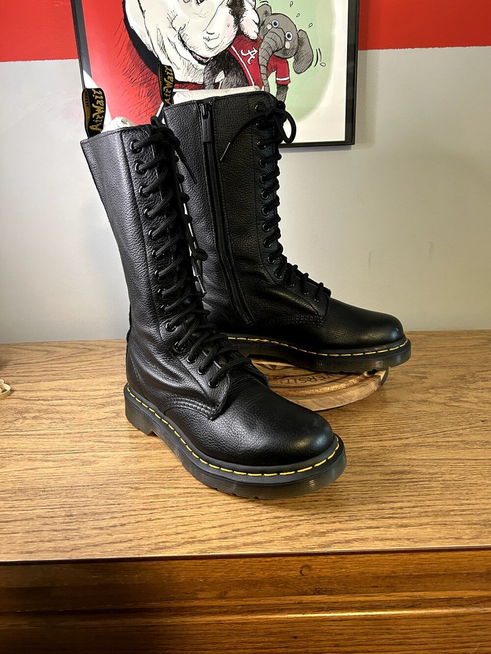 Dr Martens 1B99 Knee High Black size 6/EU 37